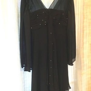 Dress with sparkle